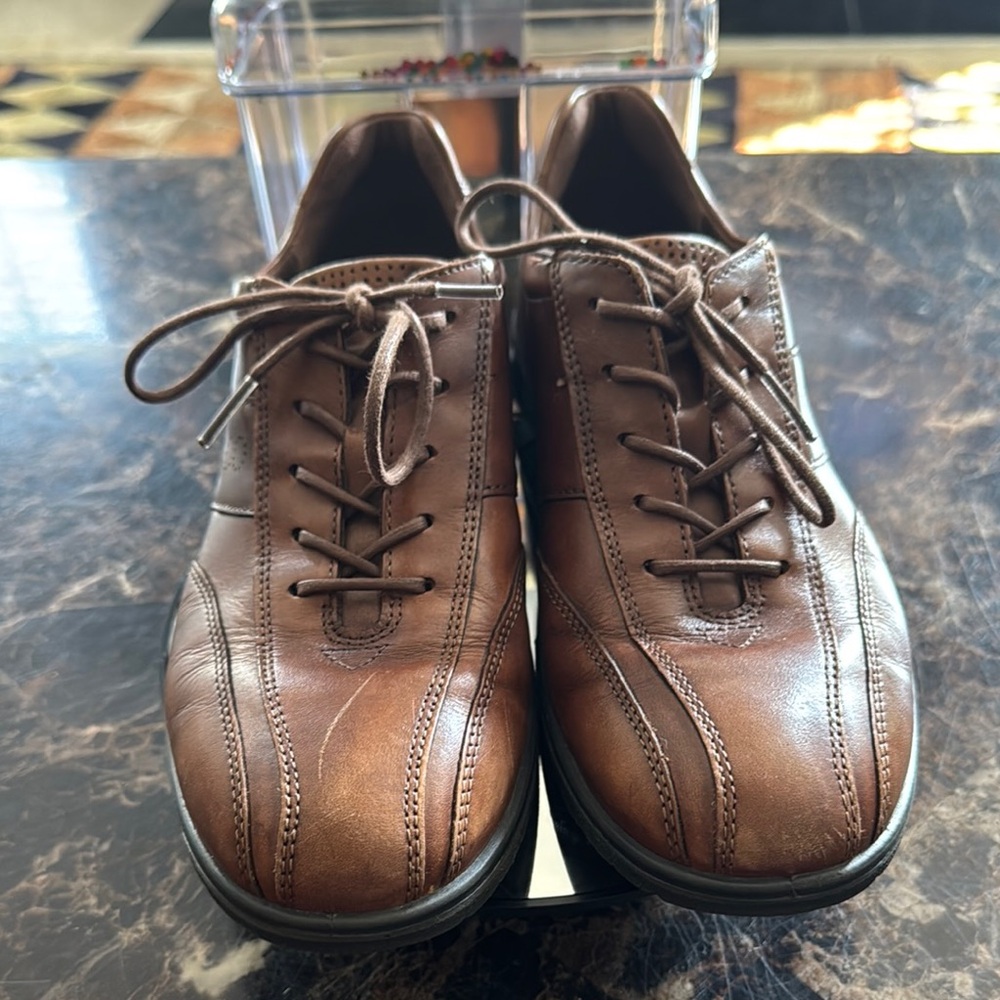 Ecco Women's Brown Leather Shoes